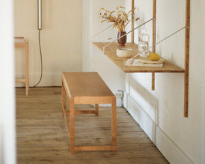 Bench 01 | Warm Brown Birch
