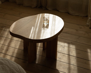 Farmhouse Side Table | Natural Oak | Pond