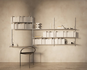 Shelf Library Triple Section | Stainless Steel | H108.4 / W80