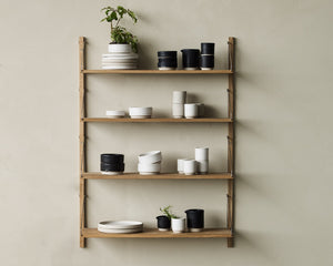Shelf Library Single Section | Natural Oak | H114.8 / W80