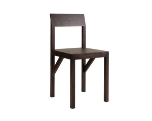 Bracket Chair | Dark Brown Ash
