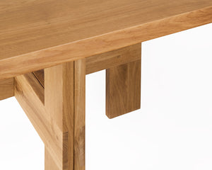 Farmhouse Coffee Table | Natural Oak | Square