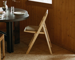 Folding Flat Chair Cushion | Camel