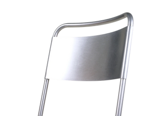 Petit Rond Chair | Stainless Steel