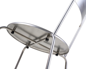 Petit Rond Chair | Stainless Steel