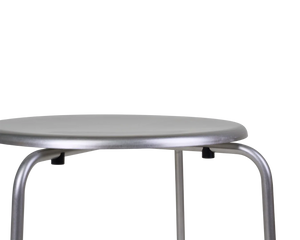 Petit Rond Stool | Stainless Steel
