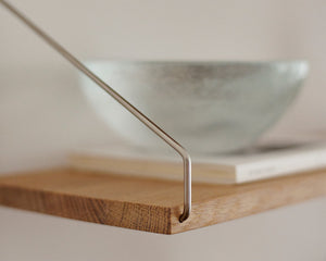 Library Shelf | Natural Oak | D20 / W80