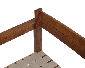 Symmetry Easy Chair | Honey Ash Wood / Oat Fabric