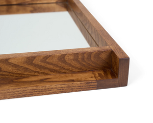Symmetry Mirror | Honey Ash Wood | Small