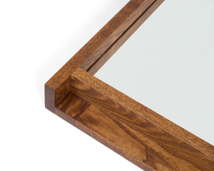 Symmetry Mirror | Honey Ash Wood | Small