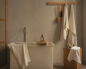 Heavy Towel | Bone White | Bath Towel