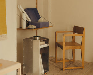 Armrest Chair 01 | Warm Brown Birch