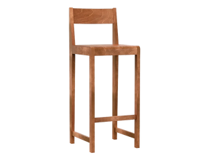 Bar Chair 01 | Warm Brown Birch | H76