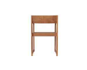 Armrest Chair 01 | Warm Brown Birch
