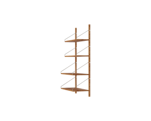 Shelf Library Single Section | Natural Oak | H114.8 / W60