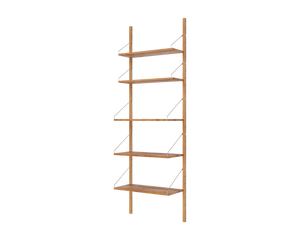 Shelf Library Single Section | Natural Oak | H185.2 / W60