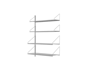 Shelf Library Add-on Section | Stainless Steel | H108.4 / W80