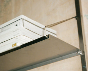 Library Shelf | Stainless Steel | D20 / W80
