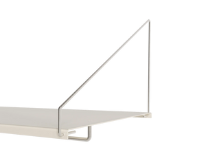Library Hanger Shelf | Warm White Steel | D40 / W80