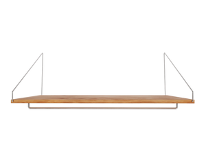 Library Hanger Shelf | Natural Oak | D40 / W80