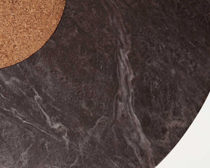 Sintra Table | Black Marble / Cork | Small