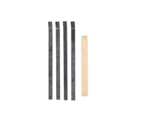 Trestles | Blackened Steel / Oak