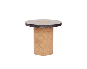 Sintra Table | Black Marble / Cork | Small