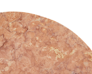Sintra Dining Table | Red Limestone / Cork