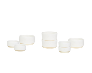 Otto Ceramic Tableware Set I Snack | White