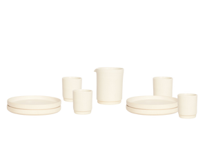 Otto Ceramic Tableware Set I Lunch | Natural
