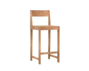Bar Chair 01 | Warm Brown Birch | H65