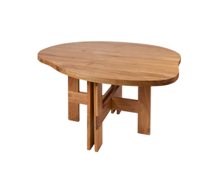 Farmhouse Trestle Table | Natural Oak | Pond
