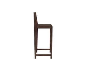 Bar Chair 01 | Dark Brown Birch | H76