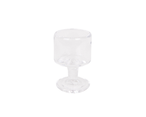 0405 Stem Glass Set of Four | Clear | Small