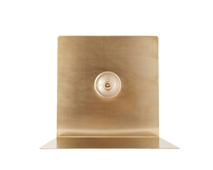 90° Floor Light | Brass