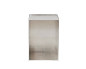 Rivet Box Table | Aluminum