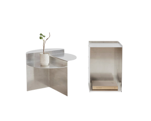 Rivet Side Table | Aluminum