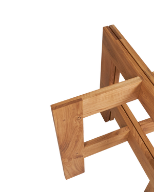 Farmhouse Table Trestles | Natural Oak