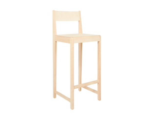Bar Chair 01 | Natural Birch | H76