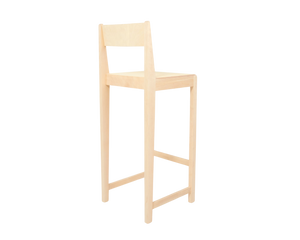 Bar Chair 01 | Natural Birch | H76
