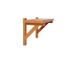 Bracket Shelf | Warm Brown Pine | Small