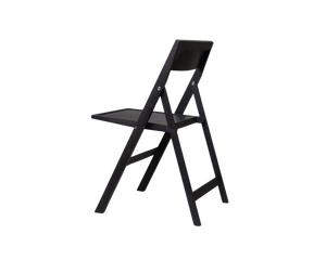 Folding Flat Chair | Ash Black Birch | Reethaus Edition