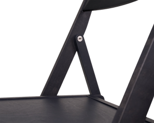 Folding Flat Chair | Ash Black Birch | Reethaus Edition