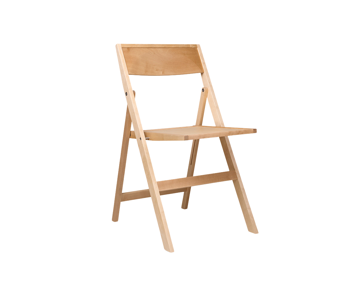 Folding Flat Chair | Natural Birch – FRAMA Folding Flat Chair | Natural Birch – FRAMA