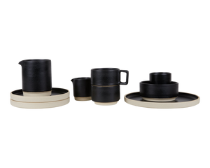 Otto Ceramic Bowls Set of Two | Black | Medium