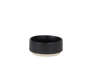 Otto Ceramic Bowls Set of Two | Black | Medium