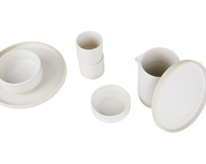 Otto Ceramic Bowls Set of Two | Natural | Medium