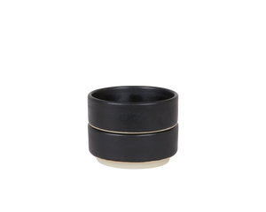 Otto Ceramic Bowls Set of Two | Black | Small