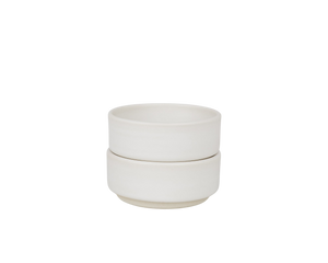 Otto Ceramic Bowls Set of Two | Natural | Small
