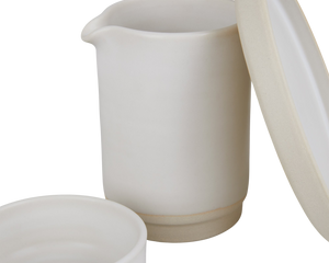 Otto Ceramic Plate Set of Two | Natural | Small